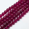 Natural Malaysia Jade Bead Strands G-M101-8mm-08-1