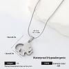 304 Stainless Steel Pendant Necklaces JR7716-3-1