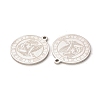 Non-Tarnish 304 Stainless Steel Pendants LS-STAS-A074-03A-P-3
