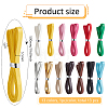 13Pcs 13 Colors PU Leather Belt for Doll Clothes Accessories DOLL-FG0001-04-2
