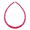 Natural Mashan Jade Graduated Beads Strands GG-CBA2AE1-A08-S-4