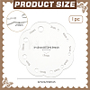 1Pc Acrylic Measuring Tools DIY-BC0014-13-2