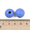 Wood European Beads WOOD-M014-01O-3