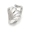 Brass Adjustable Cuff Rings for Women RJEW-B132-01B-G-4
