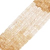 Heated Natural Citrine Beads Strands G-Z152-F01-01-2