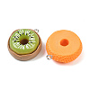 Fruit Theme Opaque Resin Pendants RESI-I350-05-3