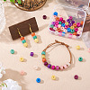 55Pcs 11 Colors Natural White Jade Dyed Beads G-TA0002-74-7