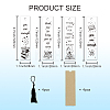 4 Sets Acrylic Bookmark Pendants for Teachers' Day DIY-GL0004-26B-3