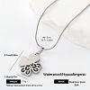 304 Stainless Steel Pendant Necklaces YX4815-2-1