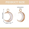 10Pcs Natural Freshwater Shell Pendants SHEL-SZ0001-05-2