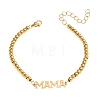 Mother's Day 304 Stainless Steel Link Bracelets WG01C4C-02-3