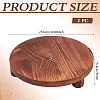 Round Wood Display Riser Stands AJEW-WH0410-253-2