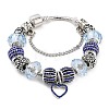 Tibetan Style Alloy European Bracelets LS-BJEW-M320-01AS-1