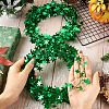 PVC Sparkly Star Metallic Garland with Iron Wire AJEW-TAC0034-08A-17