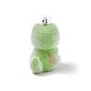 Flocky Resin Pendants FIND-A061-01L-3