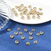 SHEGRACE Brass Beads Caps XGRPCU187-280G-3