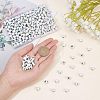 CHGCRAFT 240Pcs 3 Colors Autumn Theme Electroplate Glass Beads EGLA-CA0001-03-3