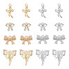 ARRICRAFT Alloy & Brass Cubic Zirconia Charms ZIRC-AR0001-27-1