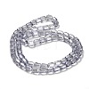 Electroplate Glass Beads Strands EGLA-D030-19M-2