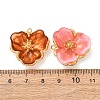 304 Stainless Steel Enamel Pendants SA-K001-02G-3