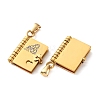 304 Stainless Steel Pendants SA-CBA694E-01G-06-2