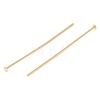 Brass Flat Head Pins KK-N254-47D-G-2