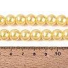 Baking Paint Pearlized Glass Pearl Bead Strands HY-ZX002-02A-67-4