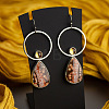 Alloy Enamel Dangle Earrings FS-WG6E131-07-1