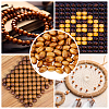 DICOSMETIC 500Pcs Natural Wood Beads WOOD-DC0001-15-7