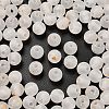 Frosted Transparent Acrylic Beads X-OACR-F013-13-3