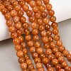 Handmade Lampwork Beads Strand LAMP-B056-8mm-14-1
