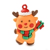 Christmas Theme PVC Plastic Pendants LS-FIND-I059-01E-1