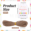 100Pcs Birthday Theme Rectangle Paper Tag Cards with 20m Jute Cord Kit DIY-SP0003-89D-2