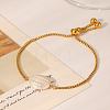 Fashion Stainless Steel Boston Link Chains Slider Bracelets EE0272-5