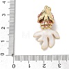 Ocean Brass Enamel Pendants LS-RB-CBA2CEF-03G-03-3
