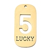 304 Stainless Steel Pendants STAS-D200-02F-G-1