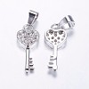 Long-Lasting Plated Brass Micro Pave Cubic Zirconia Pendants ZIRC-F069-45P-2