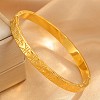 304 Stainless Steel Embossed Heart Hinged Cuff Bangles for Women WG2D3B0-01-2