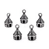 304 Stainless Steel Charm STAS-T072-124AS-1