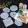 Olycraft DIY Cup Mat Resin Casting Silicone Molds Kits DIY-OC0002-72-2