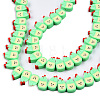 Handmade Polymer Clay Beads Strands CLAY-N008-069-B01-3