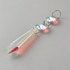 Crystal Glass Hanging Sun Catcher AJEW-TAC0040-11B-2