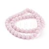 Natural Mashan Jade Beads Strands LS-DJAD-8D-02-2