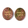Natural Unakite Pendants G-N365-02C-1