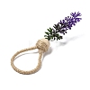 Jute Twine Napkin Rings AJEW-U016-01B-2