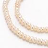 Natural Cultured Freshwater Pearl Beads Strands X-PEAR-L003-B-03-3