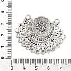Tibetan Style Alloy Chandelier Component Links FIND-D042-06C-AS-3