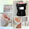 Pleated Solid Color Double-Sided Polyester Lace Trim DIY-WH20002-138F-5