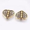 Tibetan Style Alloy Beads TIBE-F025-27AG-1