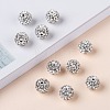 Grade A Rhinestone Pave Disco Ball Beads RB-Q102-12-6